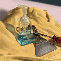 Still Life - Soap and Tools