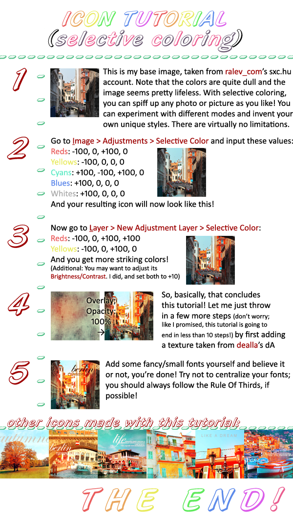 Selective Coloring Tutorial