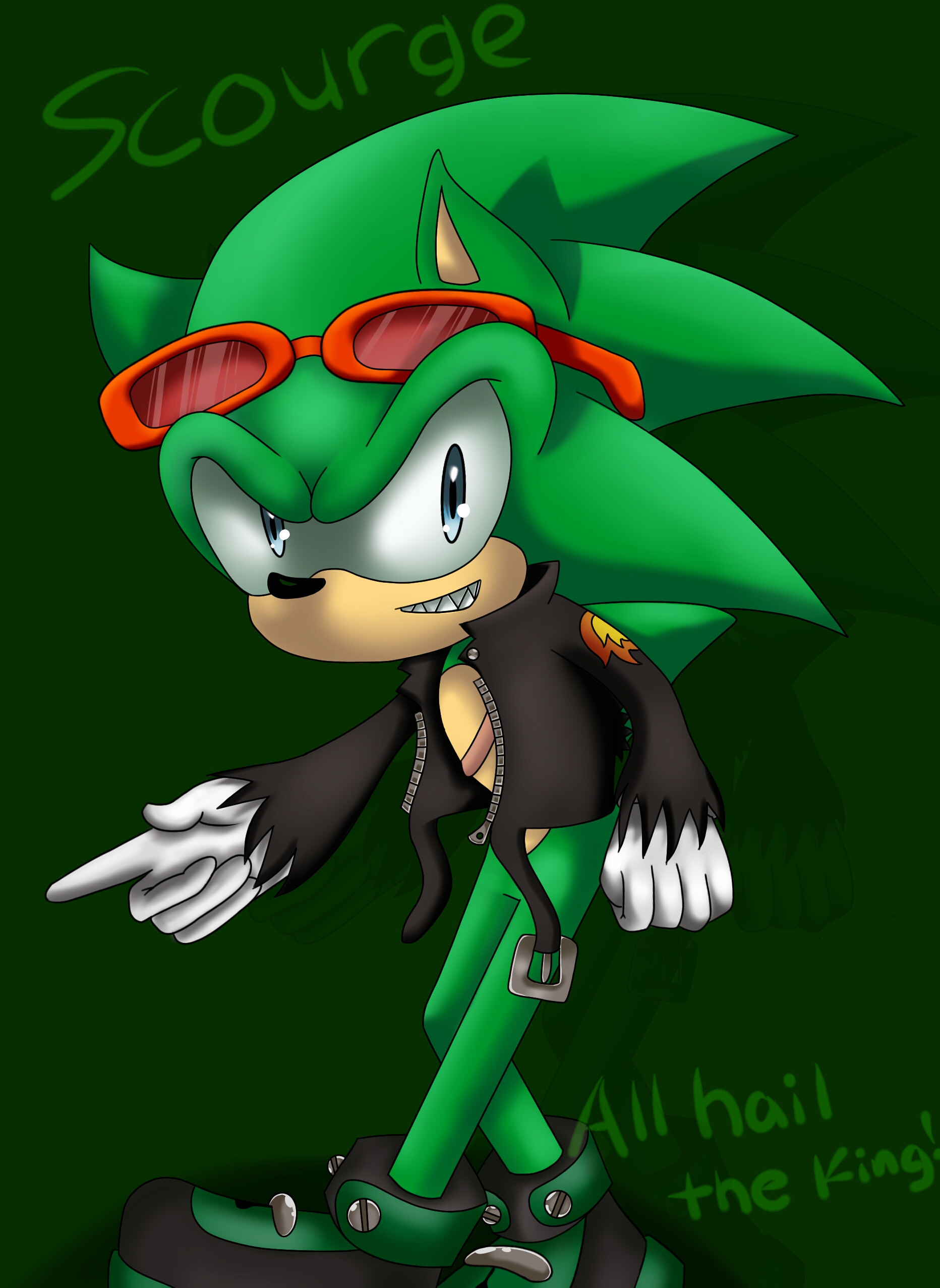 Scourge The Hedgehog By Raybuggybug On DeviantArt scourge-the-hedgehog-by-raybuggybug-on-deviantart