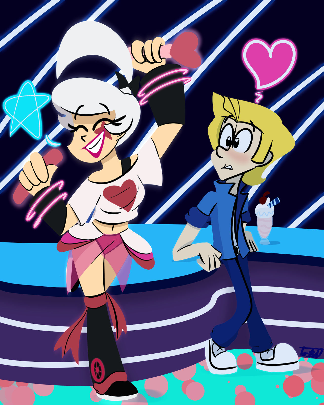 I Know This Pretty Rave Girl... by Cartoon-Loonatic on DeviantArt