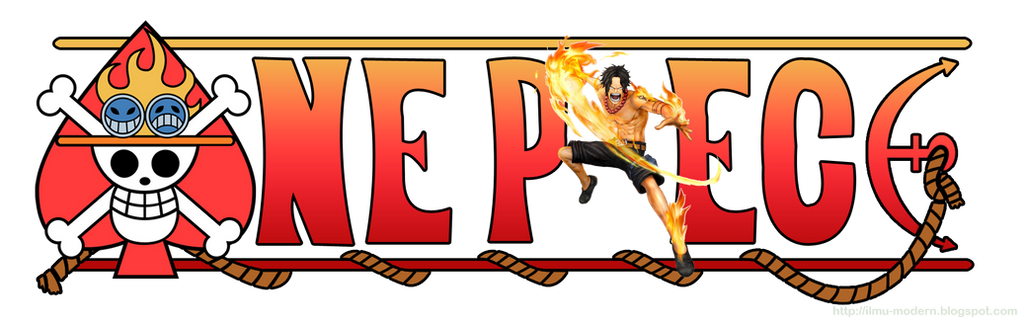 One Piece Logo Portgas D Ace By Yudisevenstar On Deviantart