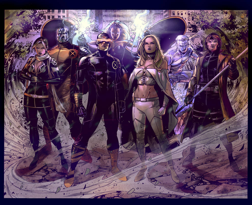 X-Men by HaphazardMachine
