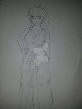 Yang Sketch New Outfit