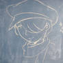 Draw on a blackboard: Corvus