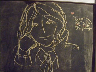 Draw on a blackboard: Anthon