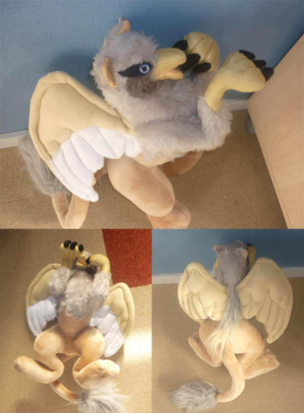 Griffin plush more pictures by CyanFox3 on DeviantArt