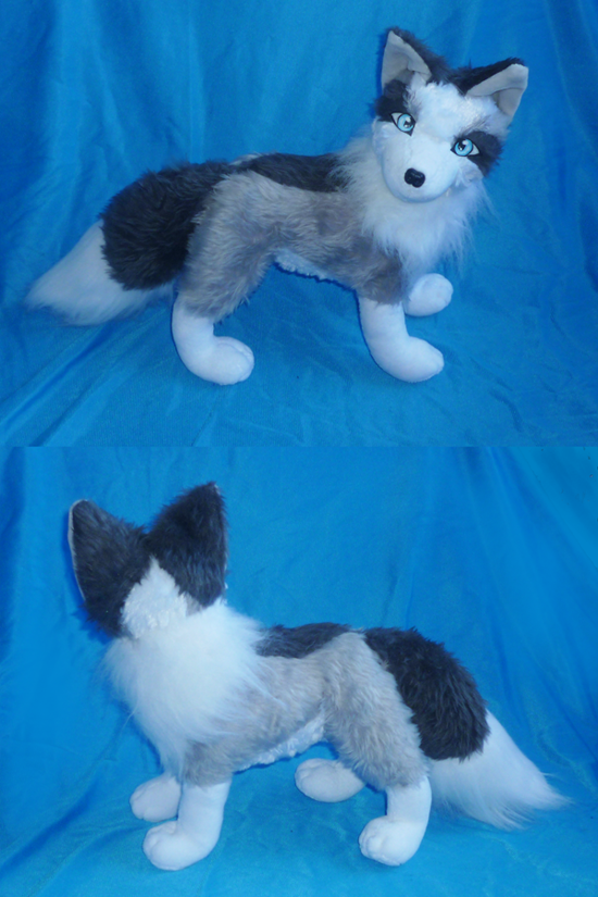 Platinum Fox plush: finished