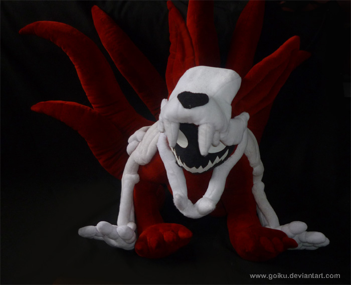Kyuubi Plush (Four Tails) from Naruto 