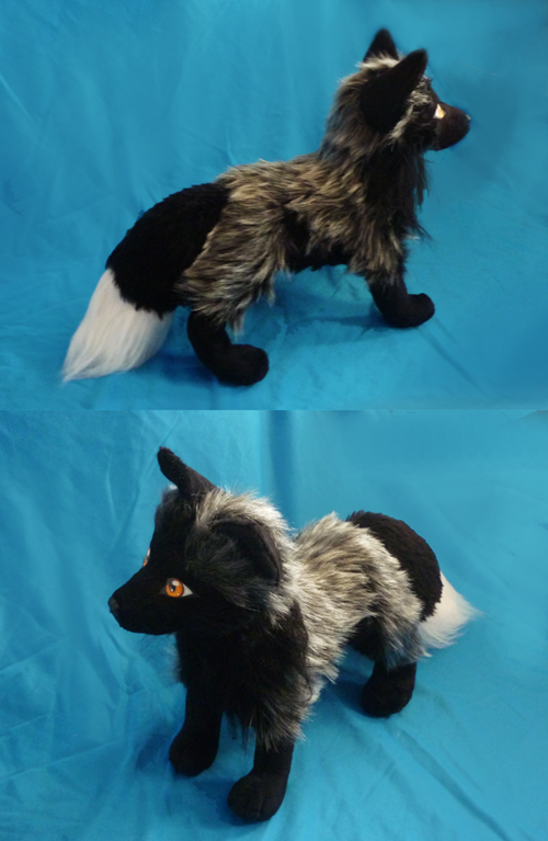 Black fox online stuffed animal
