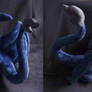 Blue dragon plush