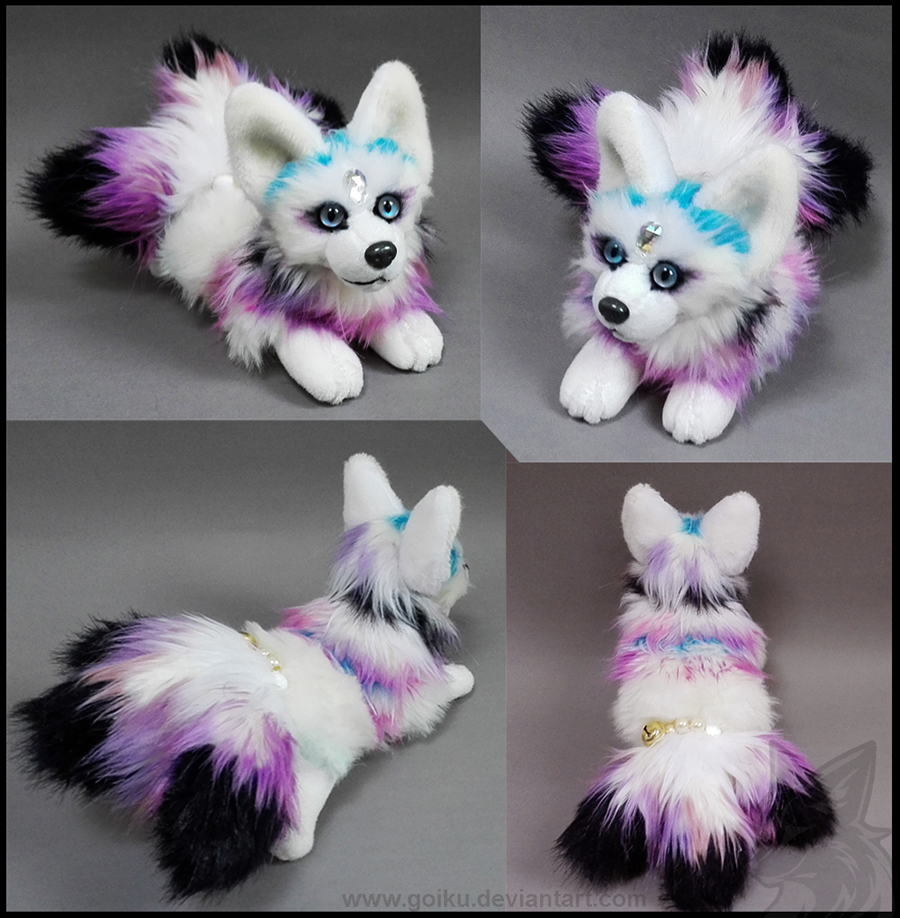 SOLD - Aurora Kitsune ~ Small floppy