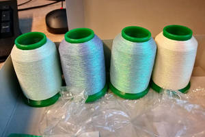 NEW PRODUCT! Iridescent embroidery thread
