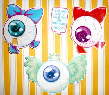 Cute Eyeballs -Stickers-