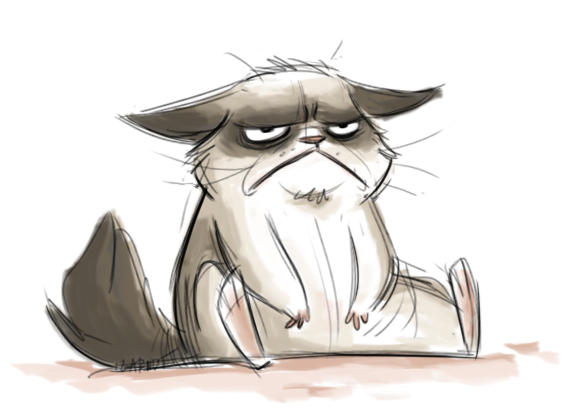 Grumpy Cat Rip Deviantart GrumpyCat by sinyx on DeviantArt