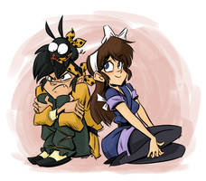 Ukyo and Ryoga