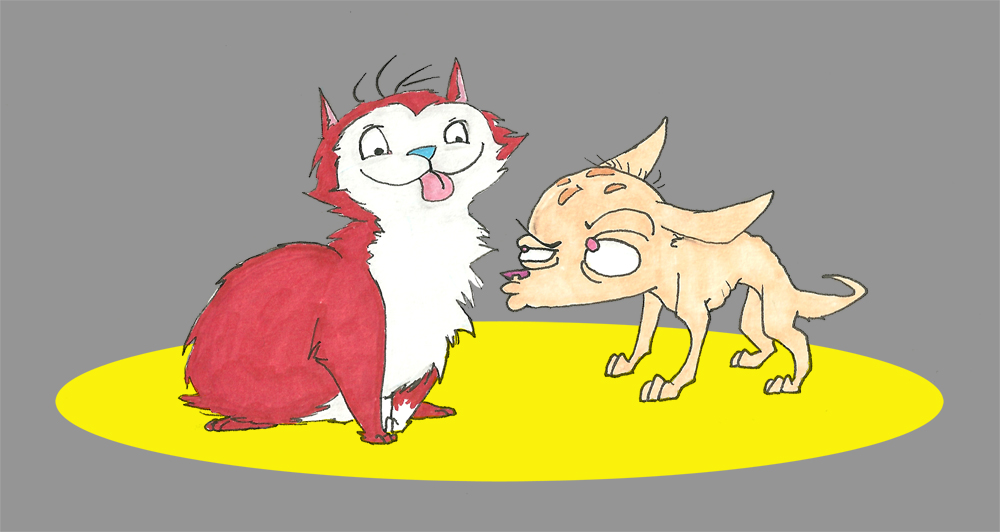 Red Cat and Skinned Rat Show by RomaniZ on DeviantArt Red Cat and Skinned Rat Show by RomaniZ on DeviantArt