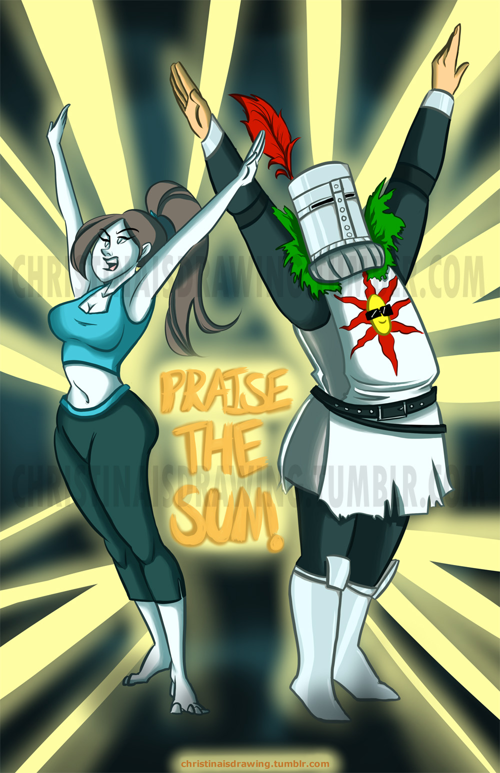 PRAISE DA SUN PRINT