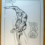 Silver Surfer by Jack Kirby recreation - 2