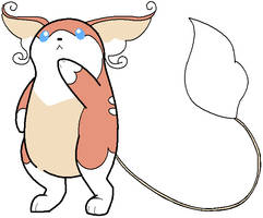 Audino and raichu fused