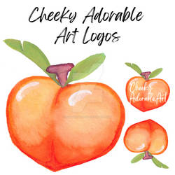 Cheeky Adorable Art Logo Use