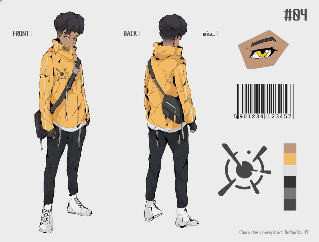 Character design #04 by l7efaultz on DeviantArt