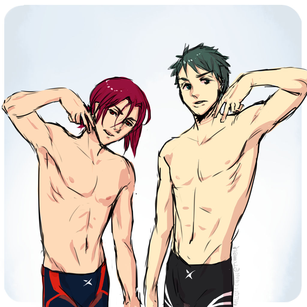 ~Rin and Sousuke~