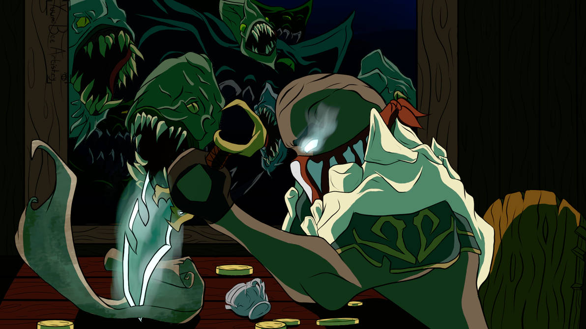 Pyke Commission day variant 2 3/4 by YuumiBeeArtistry on DeviantArt