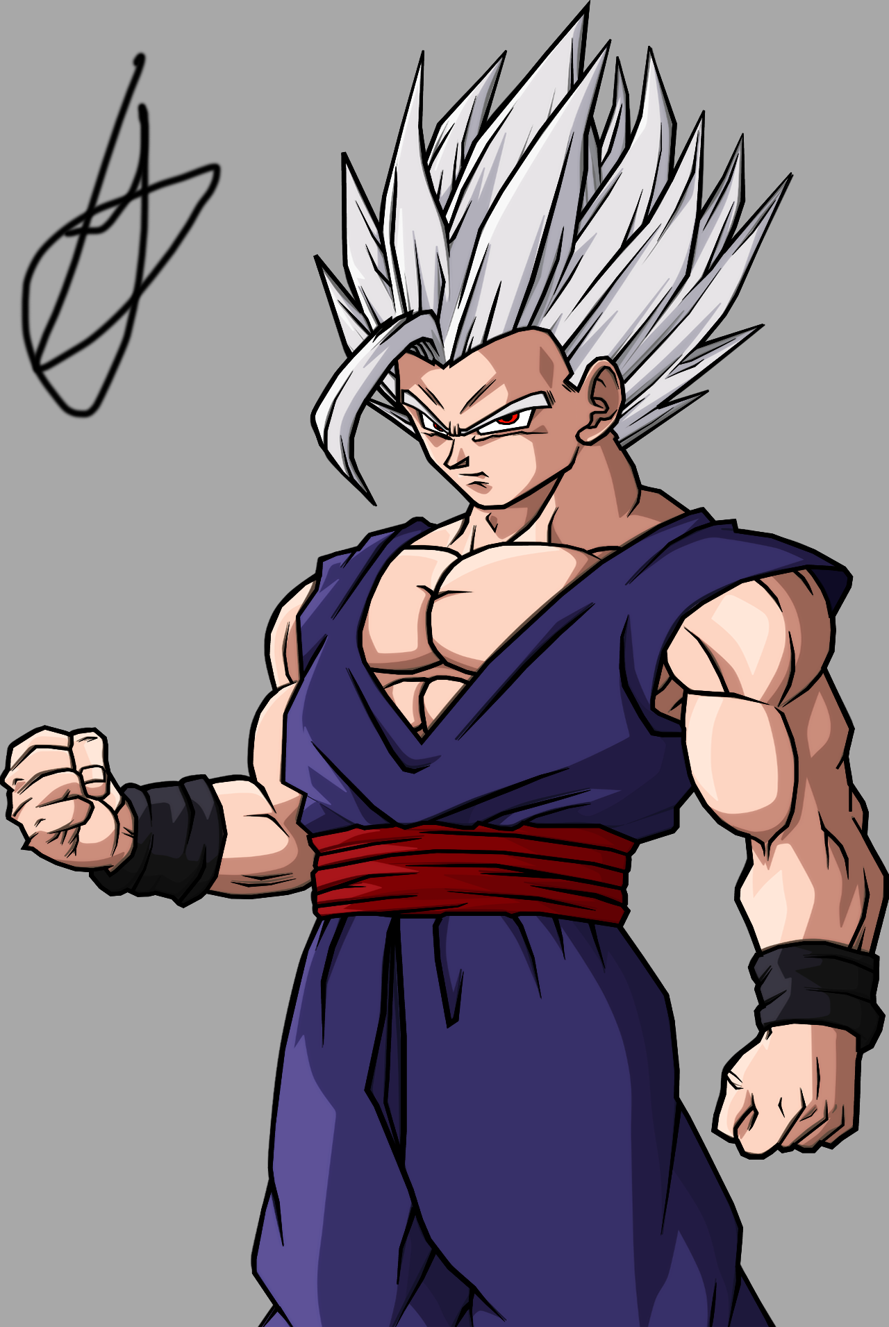 Gohan Blanco Canonico by Epidarck on DeviantArt