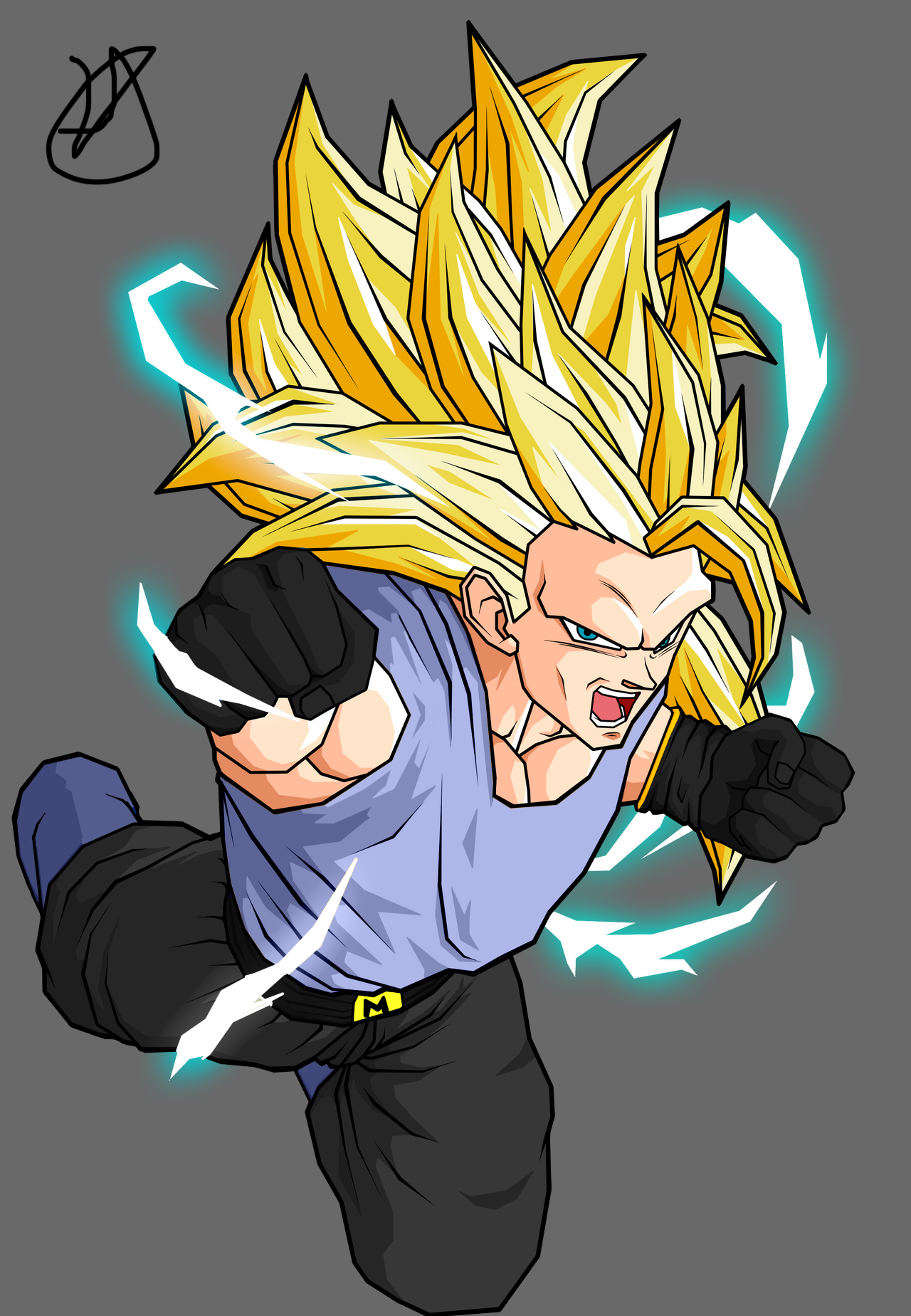 Evil Gogeta SSj4 by blcman on DeviantArt