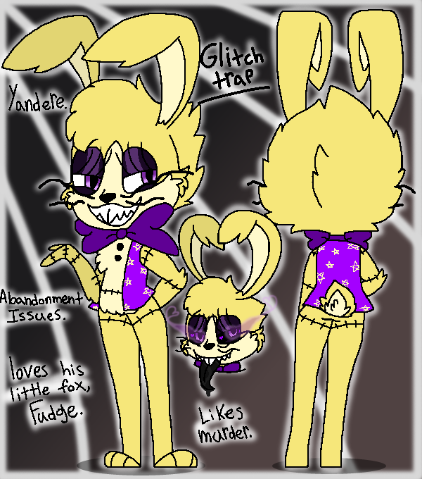Fnaf Rabbit Oc (Fnaf OcVerse) A Glitchy Rabbit by TheChaoticAbyss on DeviantArt