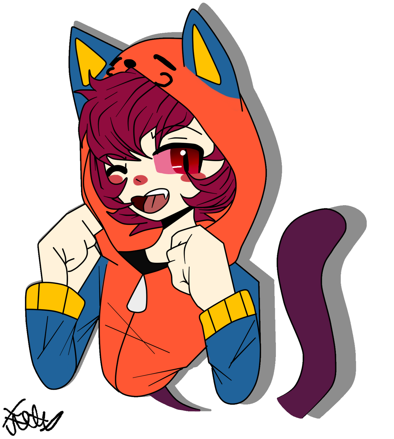 Nyah Nyah (Repost) by TheChaoticAbyss on DeviantArt