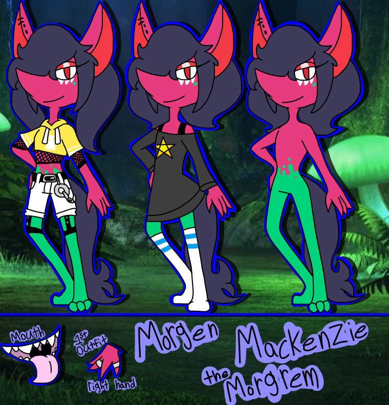 Commission, ref sheet by TheChaoticAbyss on DeviantArt