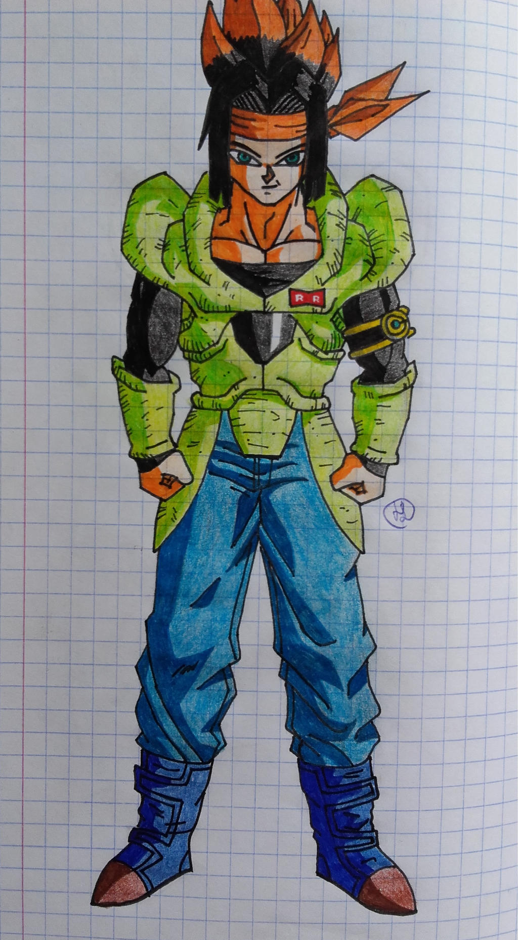 Android 17 (Age 780) (Dragon Ball Super) by NeoOllice on DeviantArt