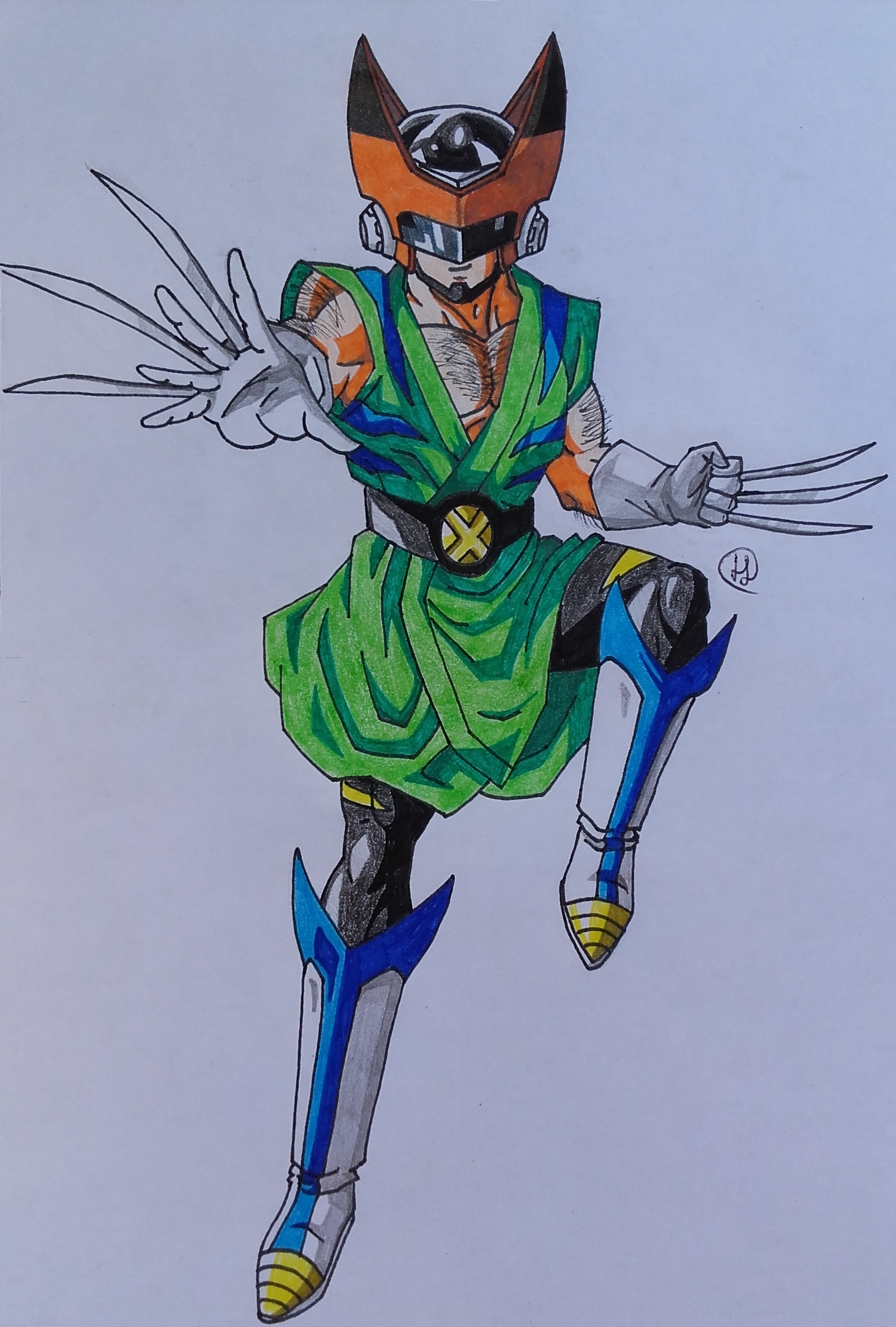 #1 Wolverine + Great Saiyaman by Darkhameleon on DeviantArt