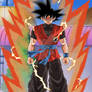 Commission 8 - Goku's new form (background)