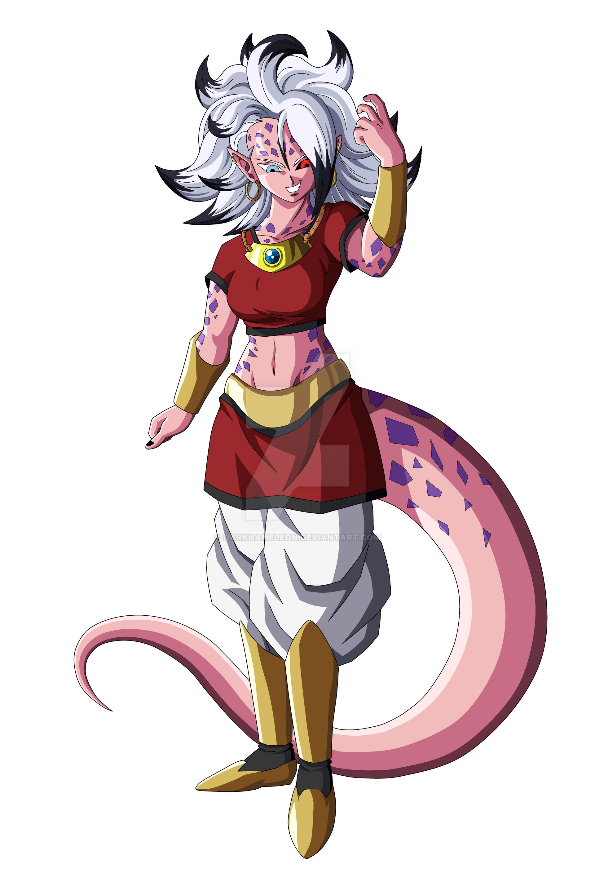 Kaja Rework Commission 92 - The evolving Kaja by Darkhameleon on DeviantArt