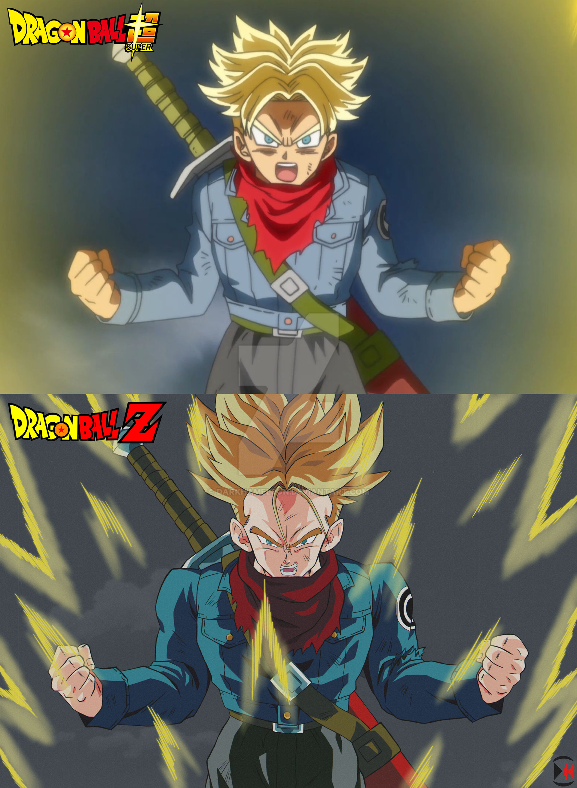 Trunks del Futuro SSJ1 [Saga de Black] by Alberto4457C on DeviantArt