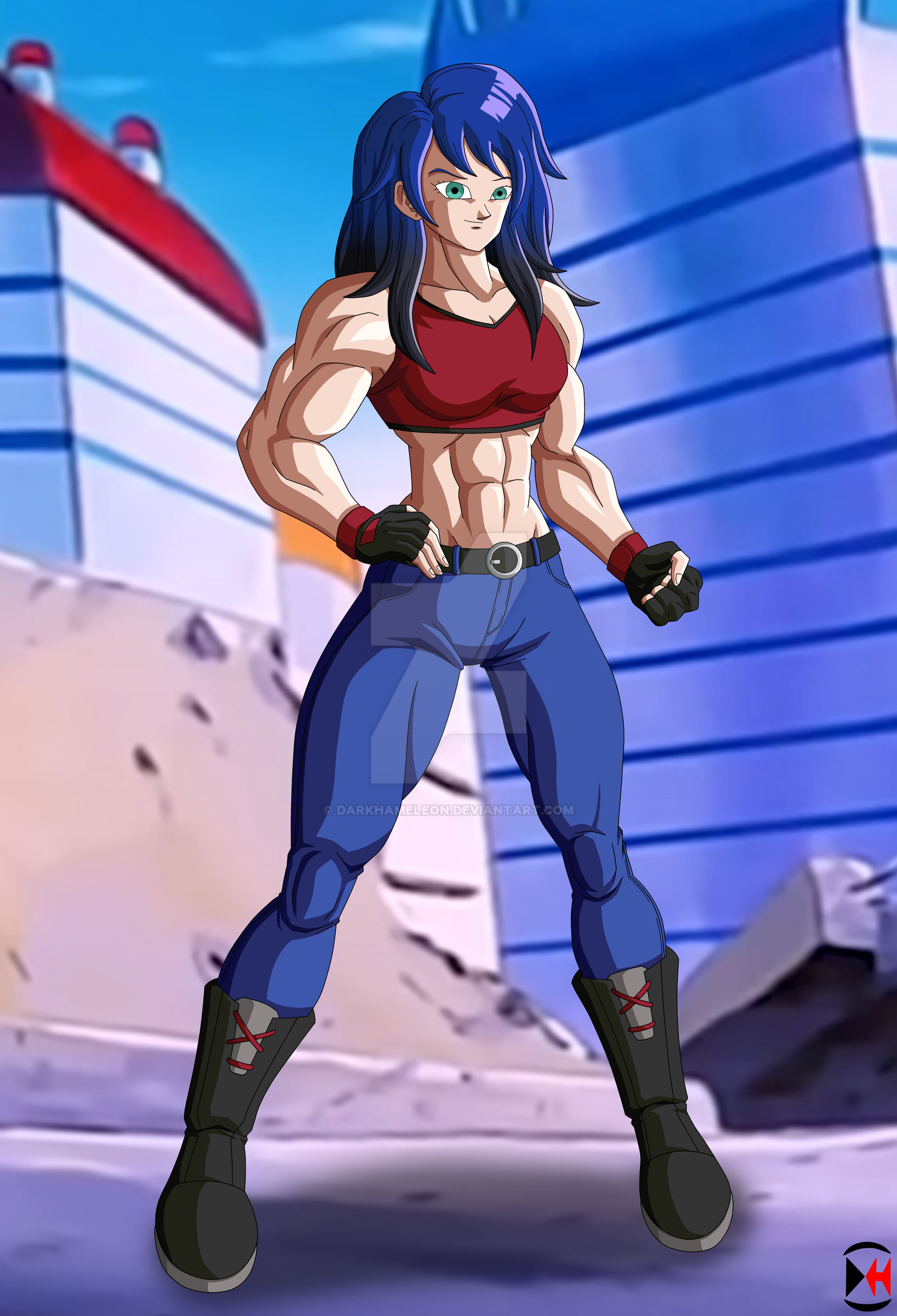 Commission 164 - Marlene (bg) by Darkhameleon on DeviantArt