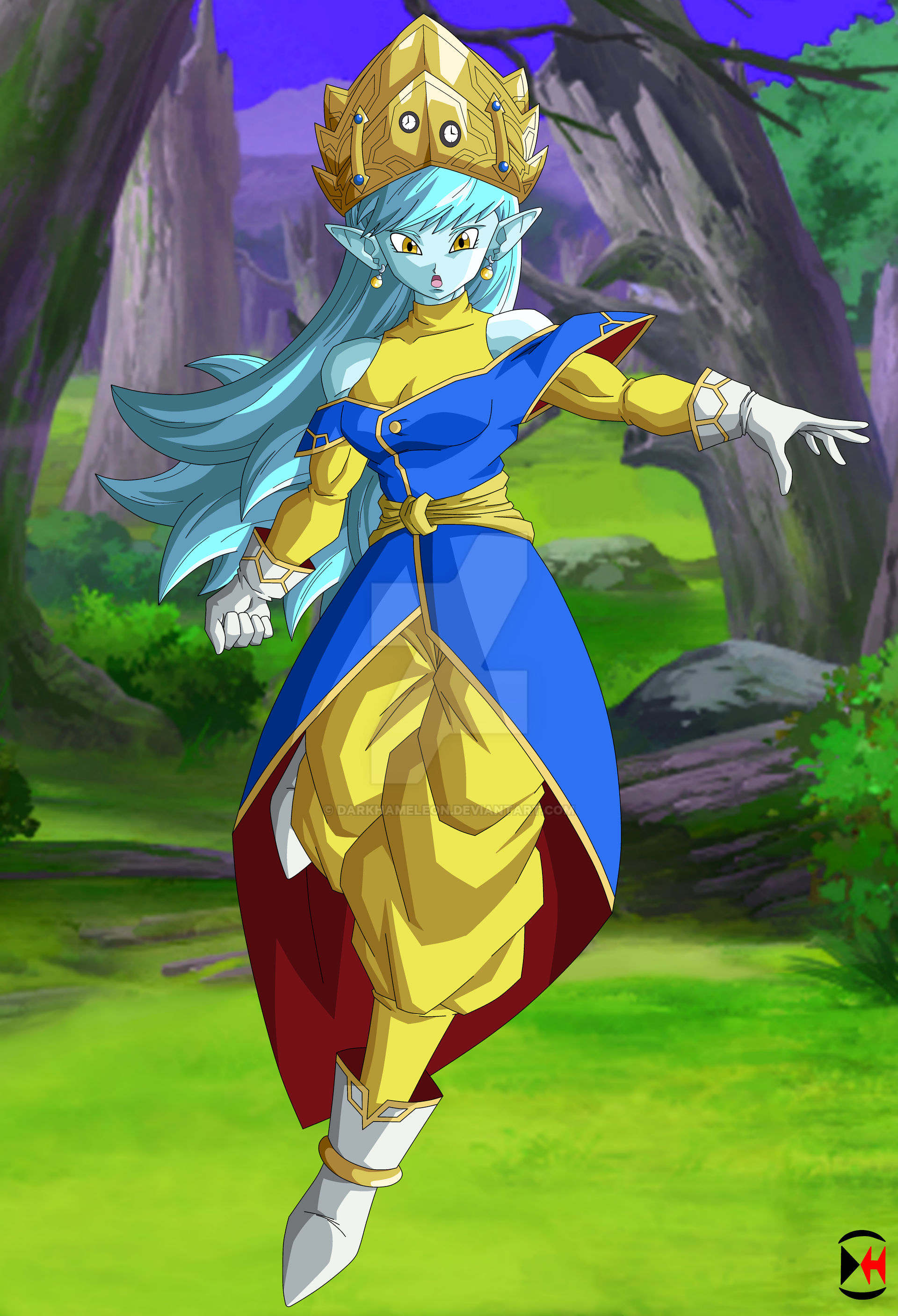 Commission 182 - Chroneos (bg) by Darkhameleon on DeviantArt