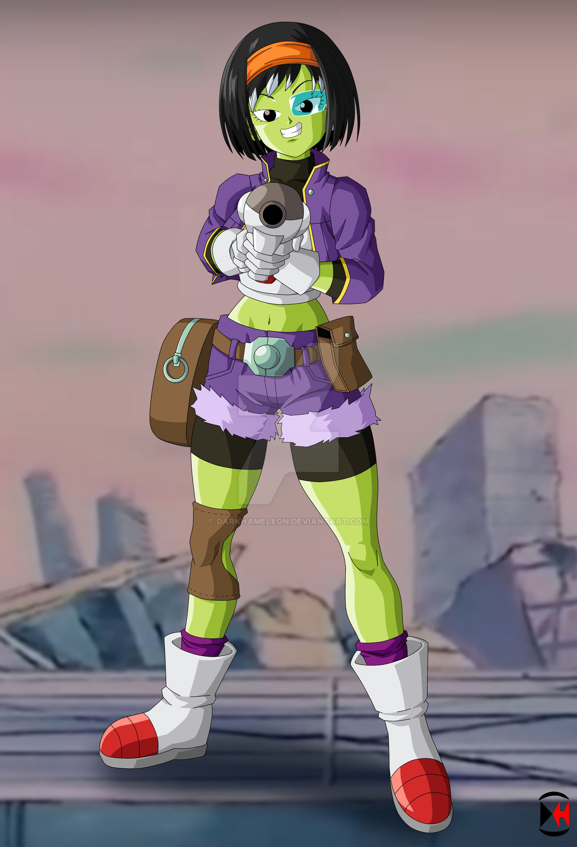 Commission 184 - Xeno Cheelan (bg) by Darkhameleon on DeviantArt