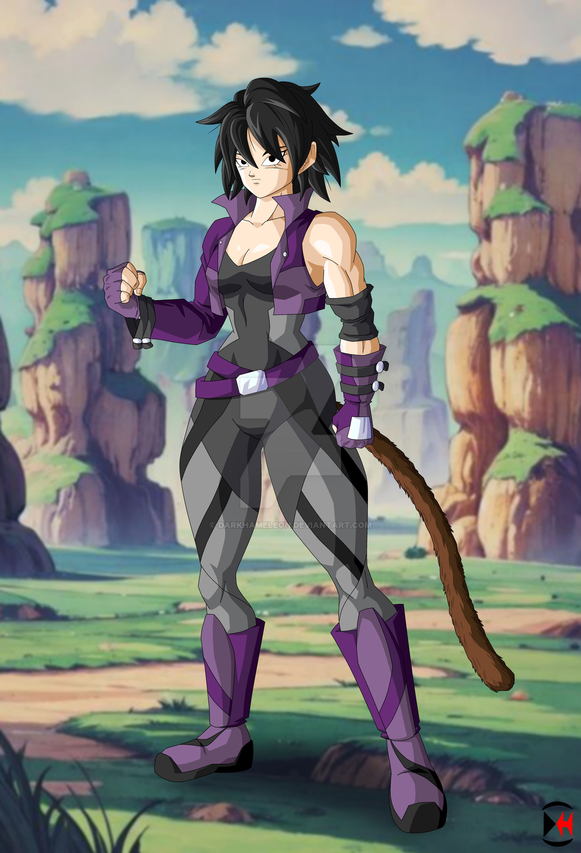 Commission 186 - Kabura (bg) by Darkhameleon on DeviantArt