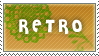 retro stamp