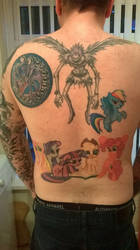 MY little pony: Tattoo work and progress.