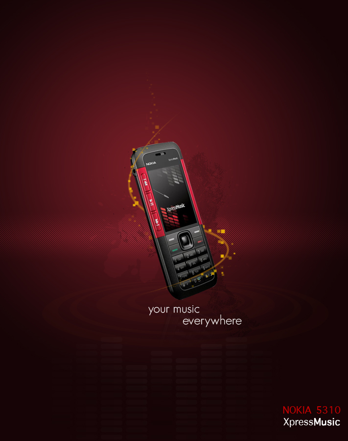 nokia 5310 xpressmusic ad by thaulow on deviantart