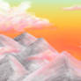 Random Sunset Mountain