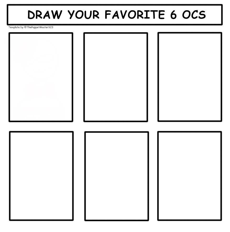 6 oc challenge template by ThePuppetMaster923 on DeviantArt 6 oc challenge template by ThePuppetMaster923 on DeviantArt