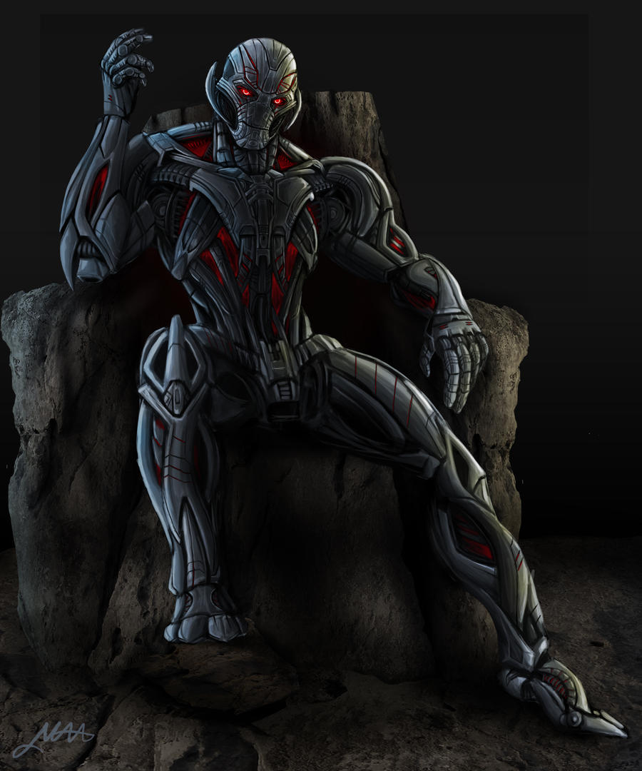 Ultron Thinking Ultron by Nytrone on DeviantArt