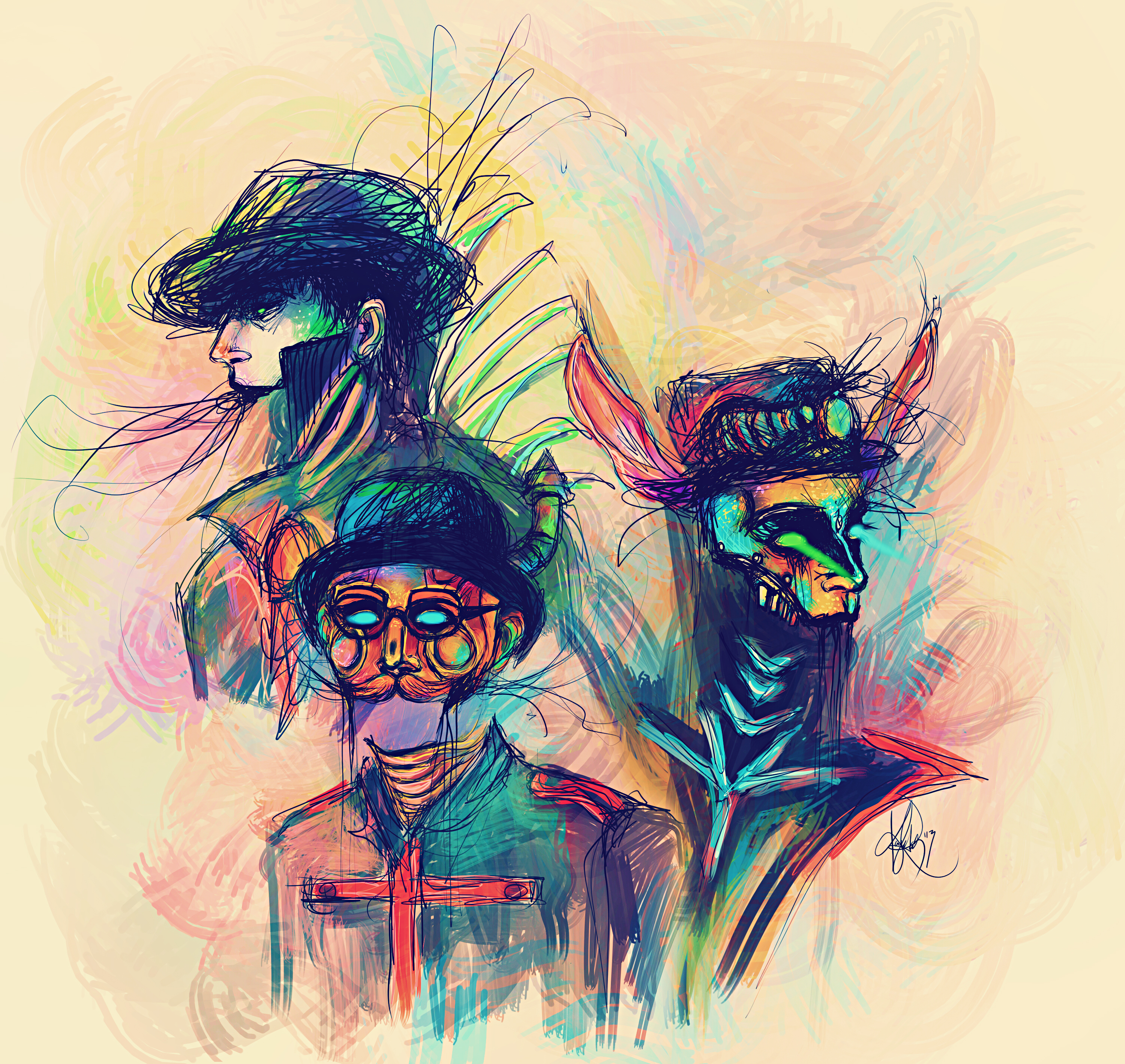 Steam Powered Giraffe by Kabudragon on DeviantArt