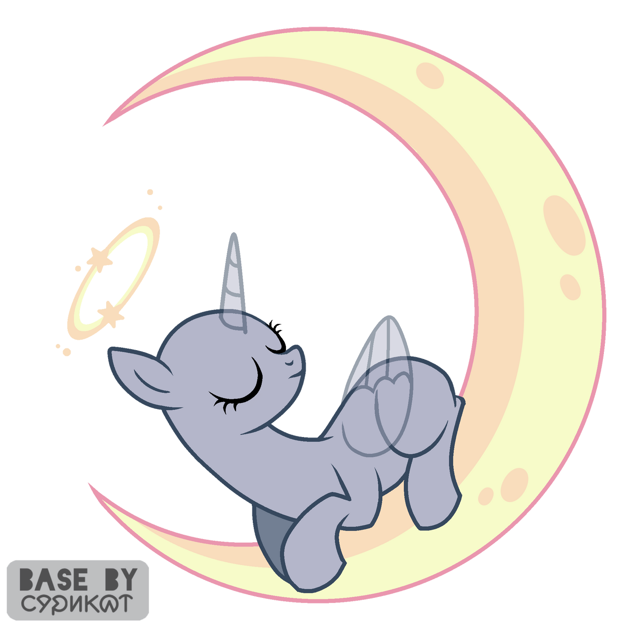 Moon Rise Base Mlp Mlp base Moon Dreams V1 by SyrikatSyriskater on DeviantArt