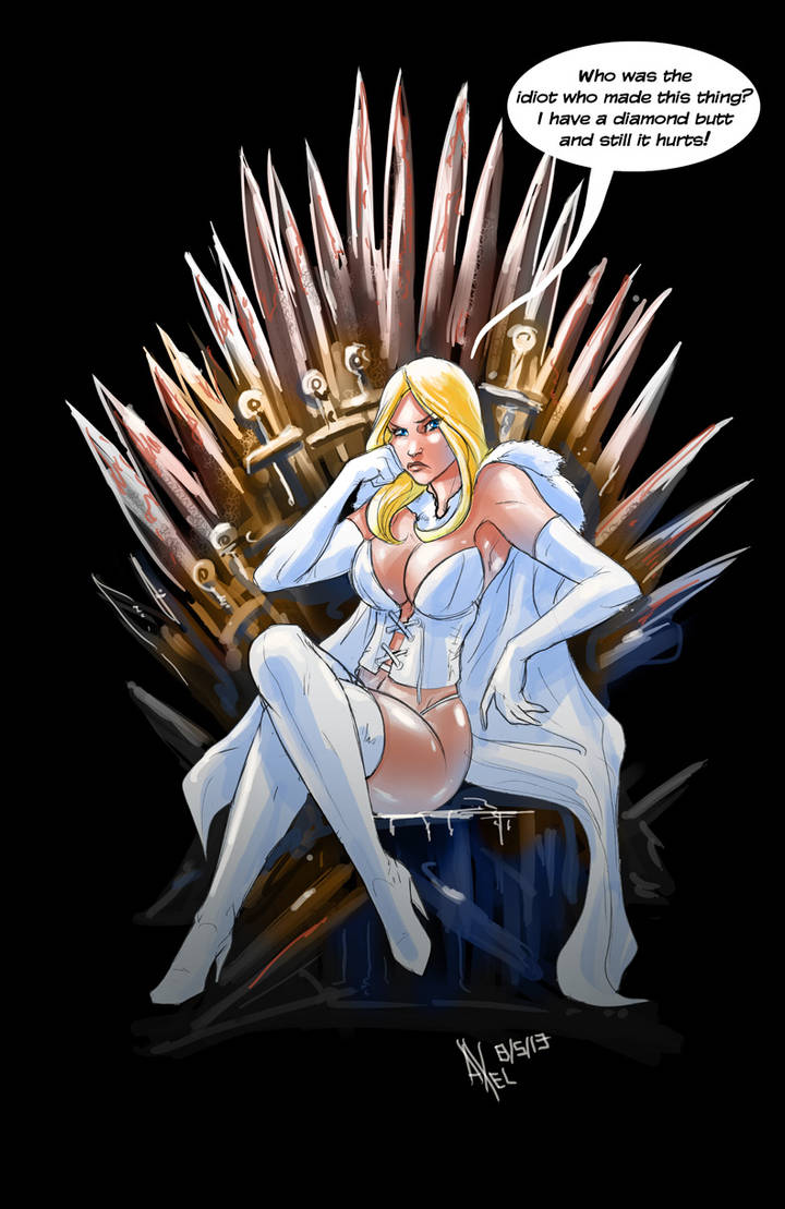 TLIID 138. Emma Frost in the Throne of Swords by AxelMedellin